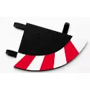 6 Accotements intérieurs pour virage 1/30° - Carrera 20590 - 1/24 - 2