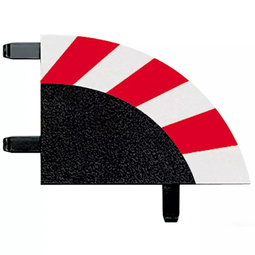 6 Bordures extérieures courbées radius 2 30° - Carrera 20562 - 1/24 - 3