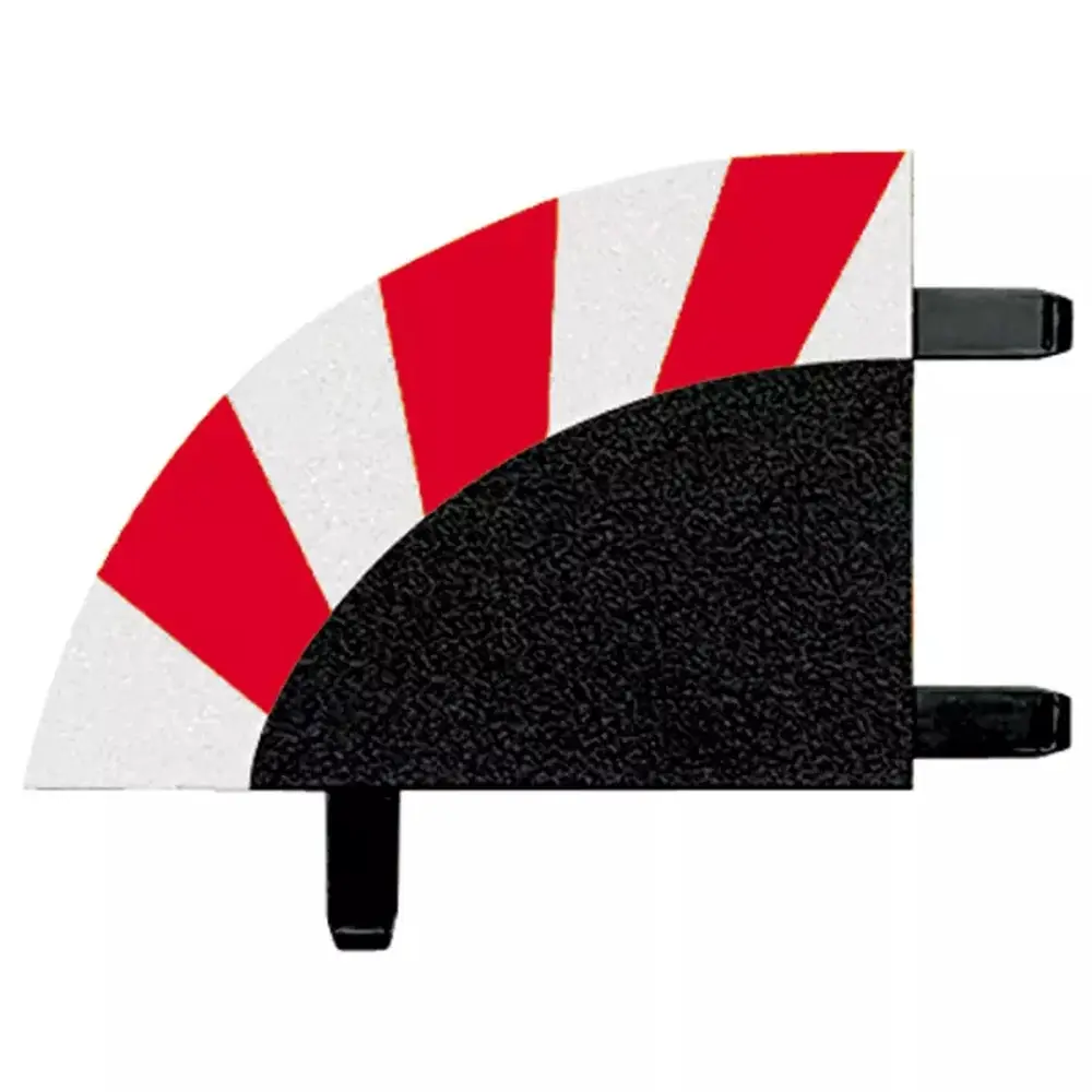 6 Bordures extérieures courbées radius 2 30° - Carrera 20562 - 1/24 - 2