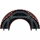 2 Virages avec croisements 1/90° - Carrera GO!!! 61655 - 0 1/43 - 2