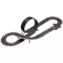 Coffret PAW Patrol - Ready Race Rescue - Carrera 62535 - 0 1/43 - Analogique - 2