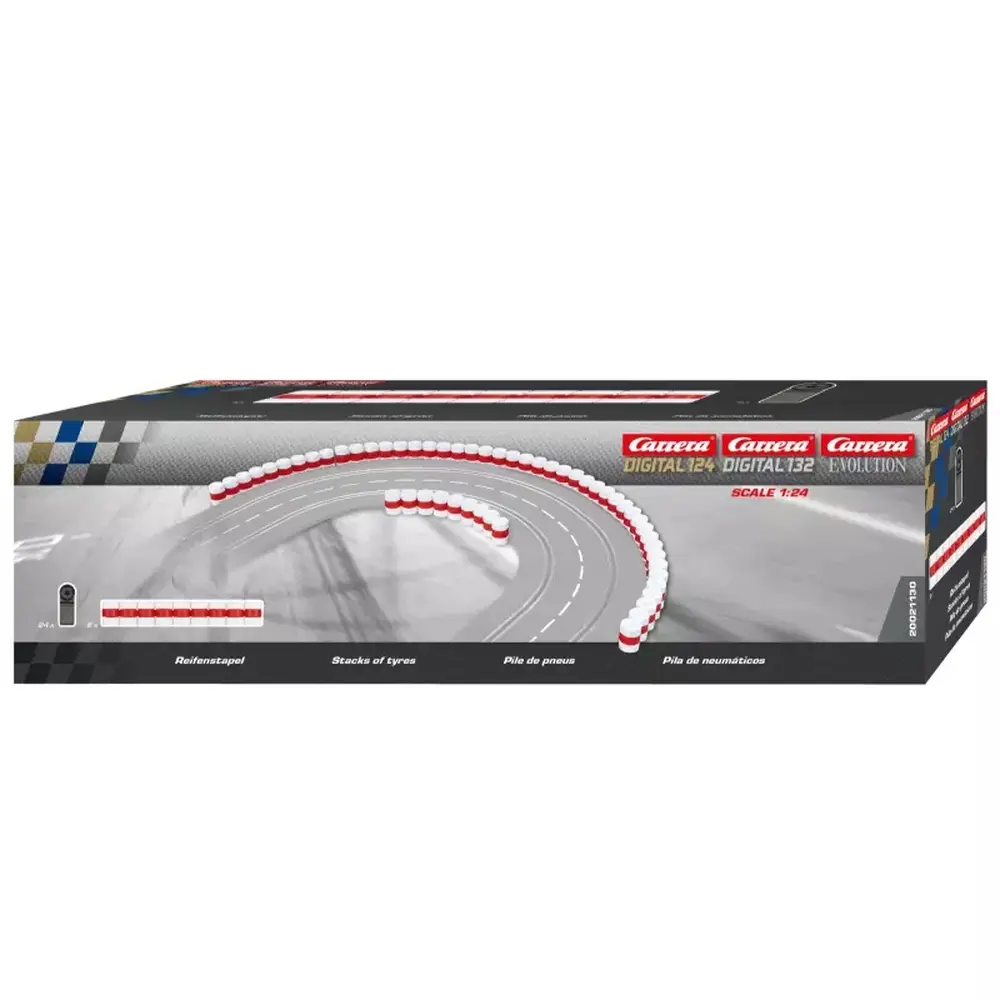 Mur de pneus - Carrera 21130 - I 1/32 - 2