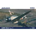 Avion de combat Naval Japonais - A6M2 Zéro Type 21 - Eduard Plastic Kits 84189 - 1/48 - 4