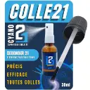 Dissolvant DEBONDER21 pour colle cyanoacrylate - Colle21 - Détachant Superglue - 4