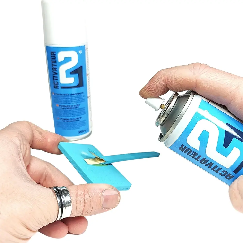 Spray Activateur 21 pour colle cyanoacrylate - Colle21 - Modélisme - 4