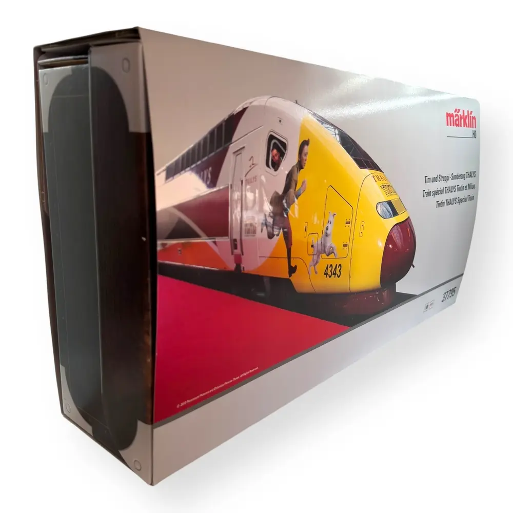 TGV Thalys Tintin et Milou 10 éléments - Märklin 37795 - HO 1/87 - SNCF - Ep VI - Digital sound - 3R - 10