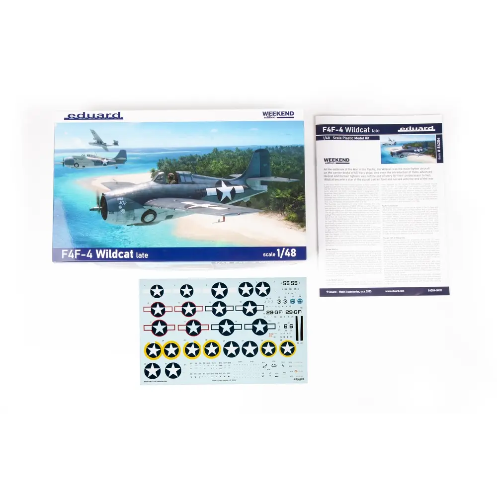 Avion F4F-4 Wildcat late - Eduard Plastic Kits 84204 - 1/48 - 7