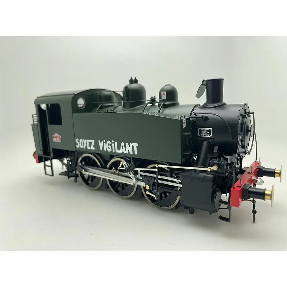 Locomotive à vapeur 030 TU 4 Est - Chrezo 030-05 - 0 1/43 - SNCF - Analogique - EP. III - 5