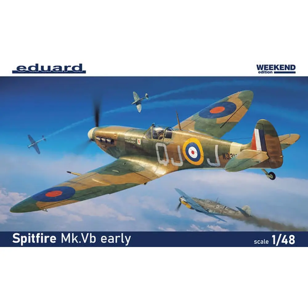 Avion de combat britannique - Spitfire Mk.Vb - Eduard Plastic Kits 84198 - 1/48 - 2