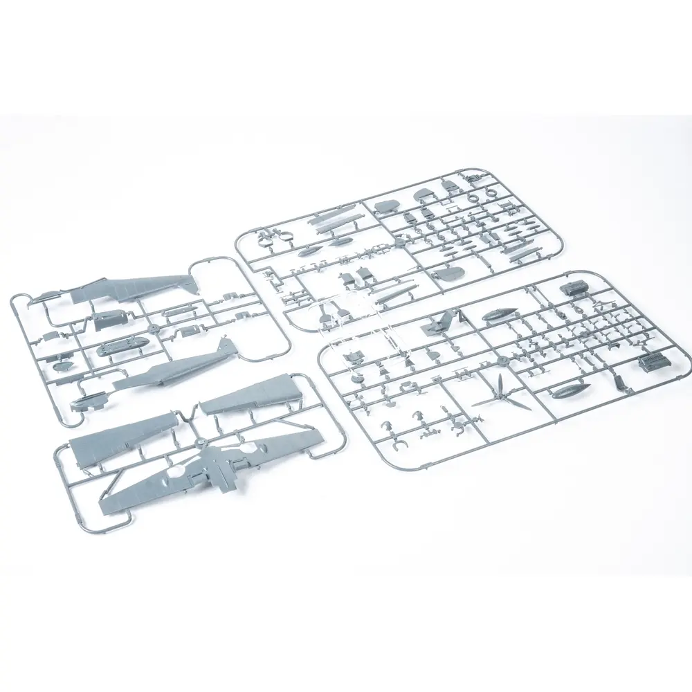 Avion de combat Allemand - BF109E-4 - Eduard Plastic Kits 84196 - 1/48 - 3