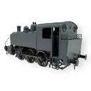 Locomotive à vapeur 030 TU grise sans marquage - Chrezo 030-01 - 0 1/43 - SNCF - Analogique - EP. III - 2