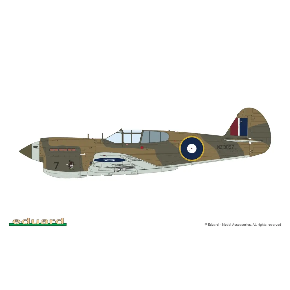 Avion P-40E Warhawk ProfiPack Edition - Eduard Plastic Kits 82241 - 1/48 - 8