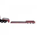 Remorque surbaissée à 3 essieux col de cygne/plateau surbaissé - Carson 500907700 - 1/14 - 6