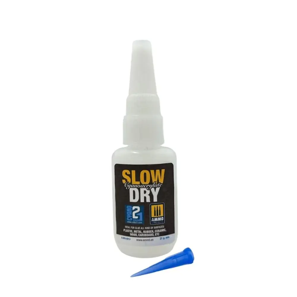 Super Glue Slow Dry Colle Cyanoacrylate - Colle21 - 21g - 2