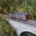 Wagon tombereau Klagenfurt Brun EXACT-TRAIN 20350 - SNCF - HO 1/87 - EP III - 4