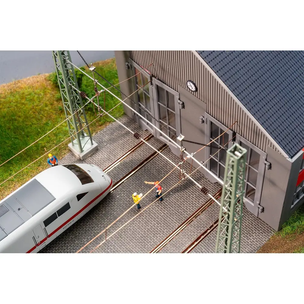 Remise à locomotives électriques, 2 niveaux - Faller 120079 - HO 1/87 - Ep. IV  - 4