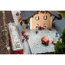 Gare d'Ardez miniature - FALLER 110144 - HO 1/87 - EP II - 400 x 148 x 115 mm - 5