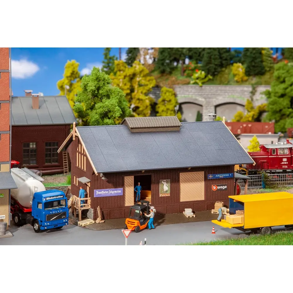 Hangar à marchandises - Faller 120095 - HO 1/87 - 3