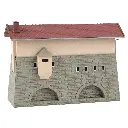 Poste d'aiguillage de Freilassing - FALLER 120084 - Gris / beige - Échelle HO : 1/87ème - 204 x 74 x 143 mm - Époque II - 2