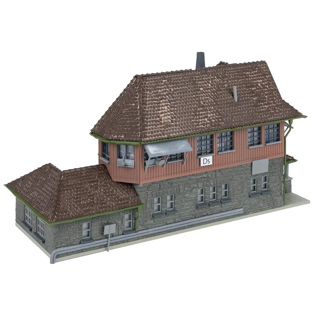 Poste d'aiguillage B-126 Darmstadt - Faller 109126 - HO 1/87 - Ep.II - 3