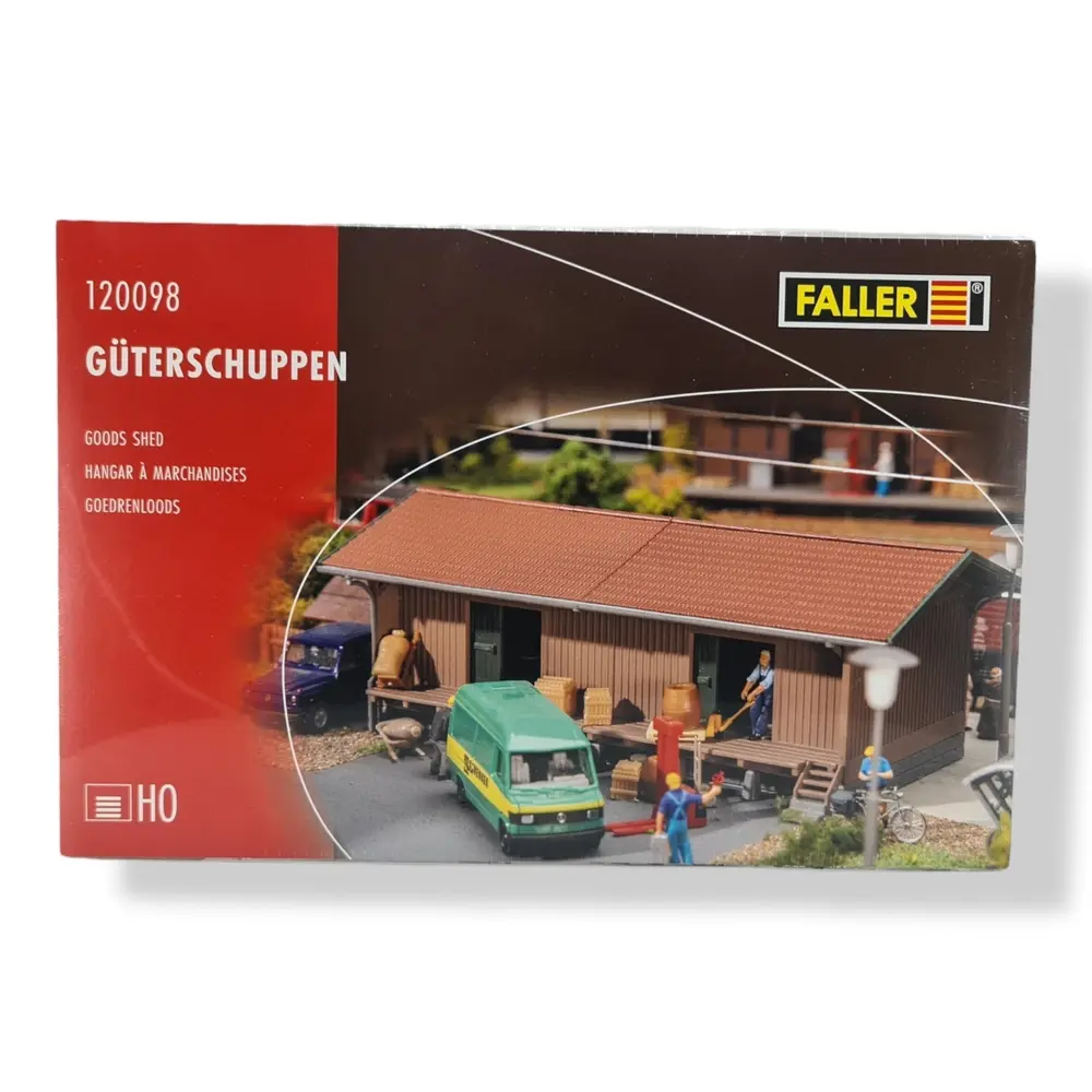 Hangar à marchandises - Faller 120098 - HO 1/87 - EP II - 2