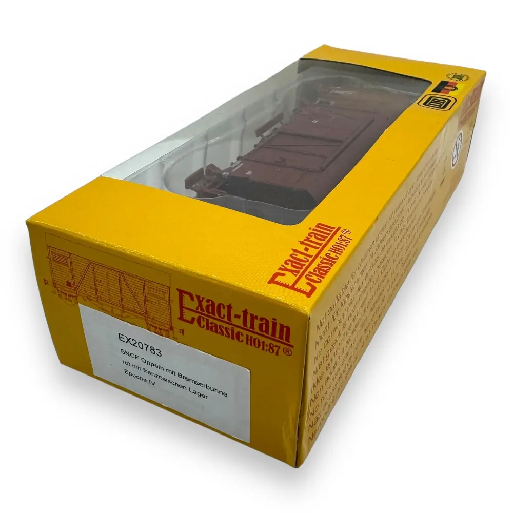 Wagon couvert Oppeln - Exact-train 20783 - HO 1/87 - SNCF - Ep IV - 2R - 4