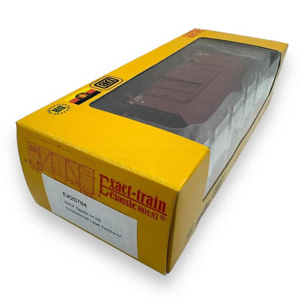 Wagon couvert Oppeln - Exact-Train 20784 - HO 1/87 - SNCF - EP IV - 2R - 4