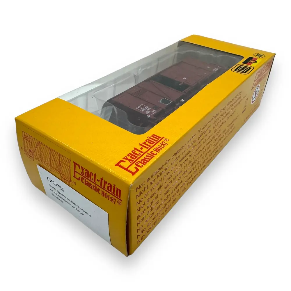 Wagon couvert Oppeln - Exact-Train 20785 - HO 1/87 - SNCF - Ep III - 2R - 4