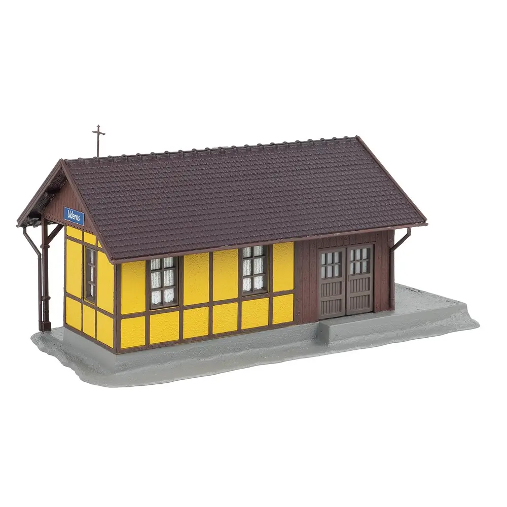 Gare d'Uderns - Faller 110137 - HO 1/87 - Ep.III - 6