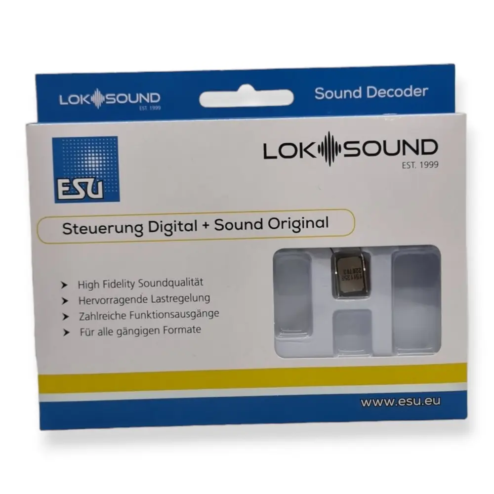 Décodeur vierge LokSound 5 Nano DCC Haut-parleur - ESU 58925 - N - 4
