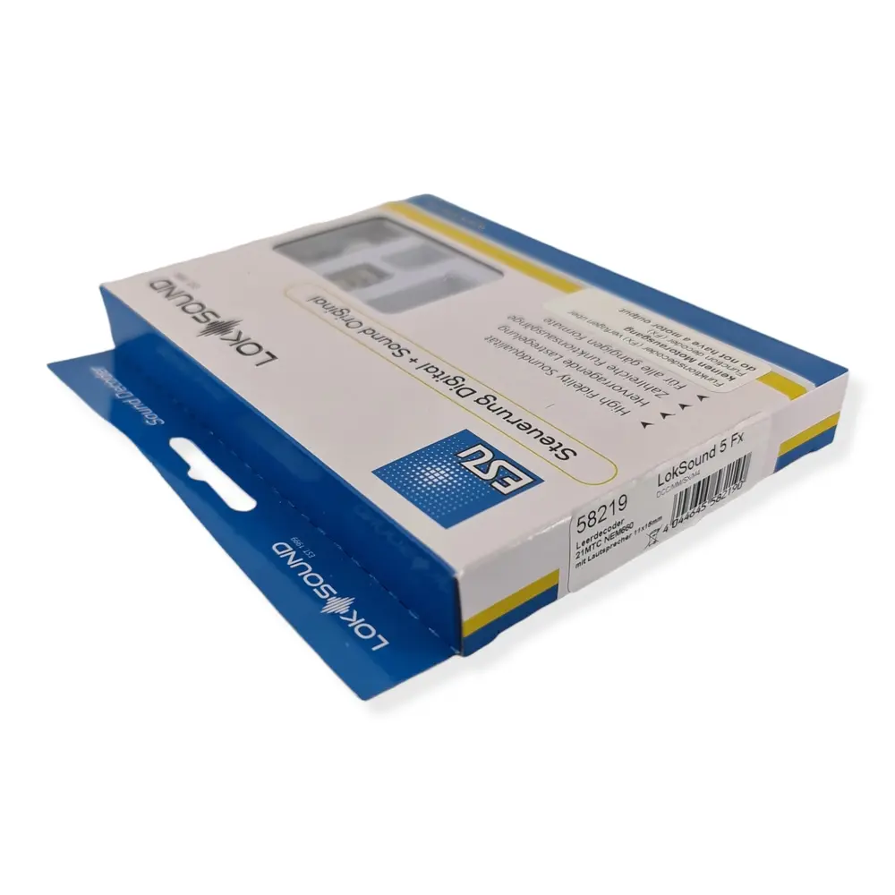 Décodeur sonore 21MTC V5 Esu 58210 - avec haut-parleur - NEM 660 - 8