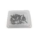 Kit de 2 attelages conducteurs de courant Esu 41001 HO 1/87 - pour prise NEM 652 - 2