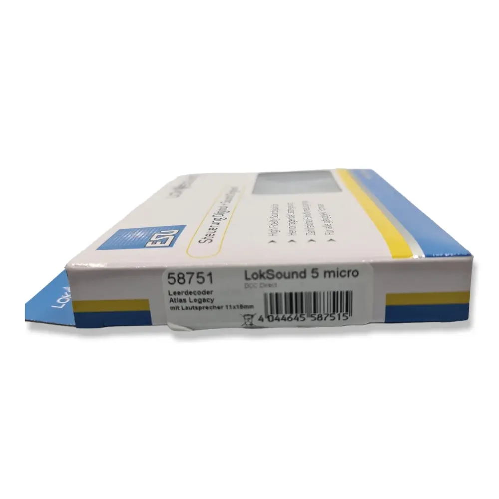 Décodeur sonore LokPilot V5 micro & haut-parleur Esu 58751 - N - DCC Atlas Legacy - 4