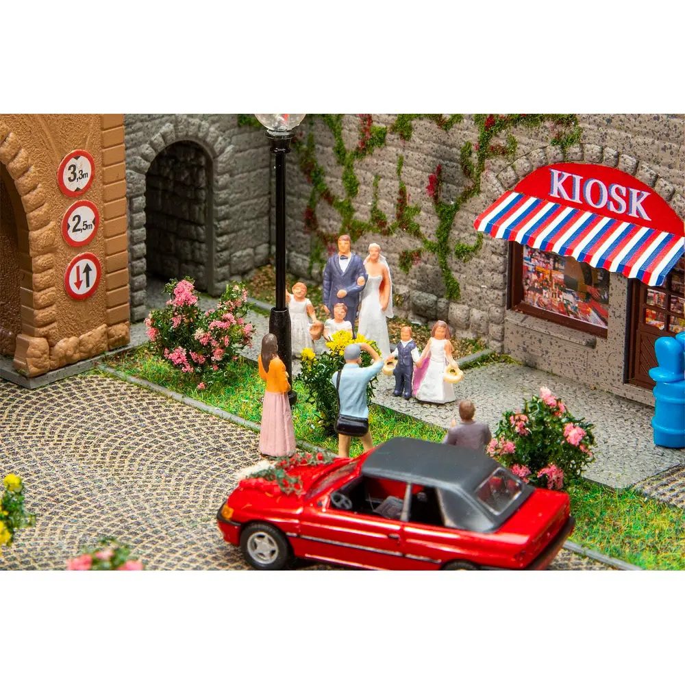 Lot 9 figurines au mariage Faller 151676 - HO 1/87 - 5