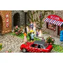 Lot 9 figurines au mariage Faller 151676 - HO 1/87 - 5