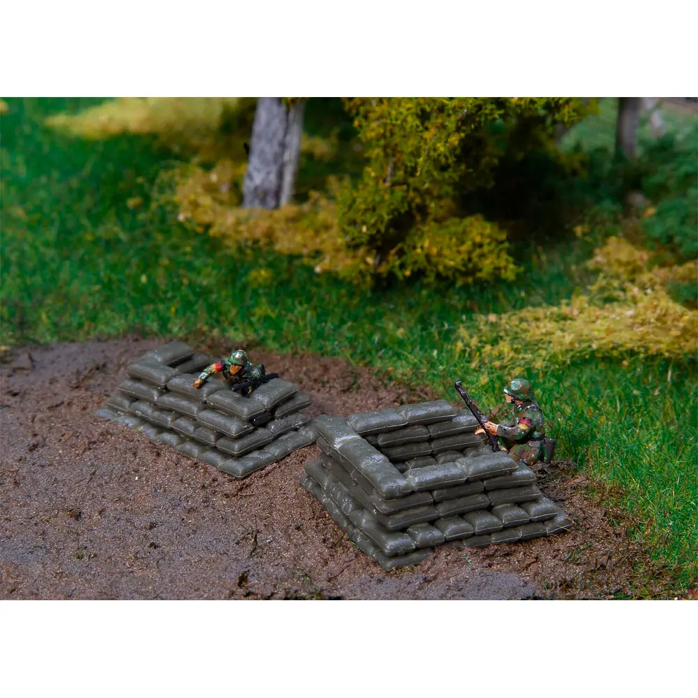 200 sacs de sable militaires - Faller 144121 - HO 1/87 - EP V - 2
