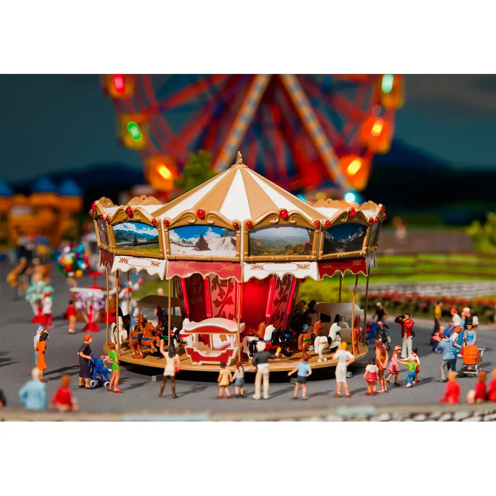 Manège d'enfants HO 1/87 - 3