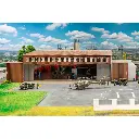 Hangar avec hélicoptère - Faller 144111 - HO 1/87 - Ep III - 4