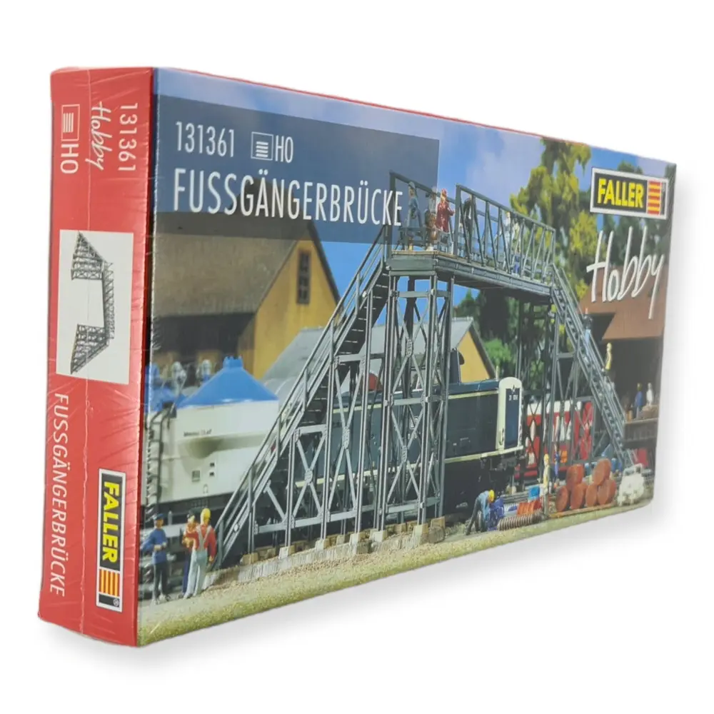 Passerelle de quai ferroviaire Faller 131378 - HO : 1/87 - EP II - 221 x 234 x 122 mm - 2