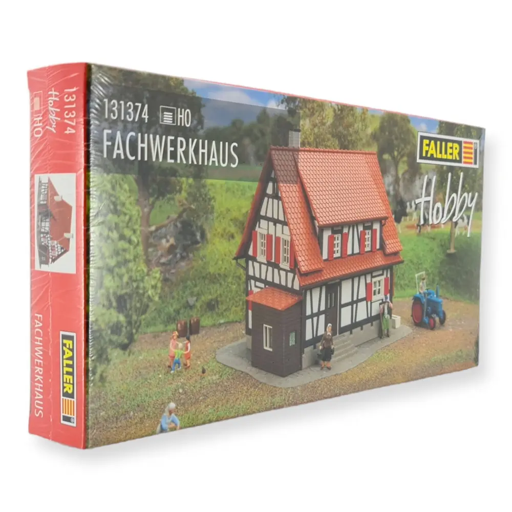 Maison à colombages - Faller 131374 - HO 1/87 - 121x126x95 mm - 3