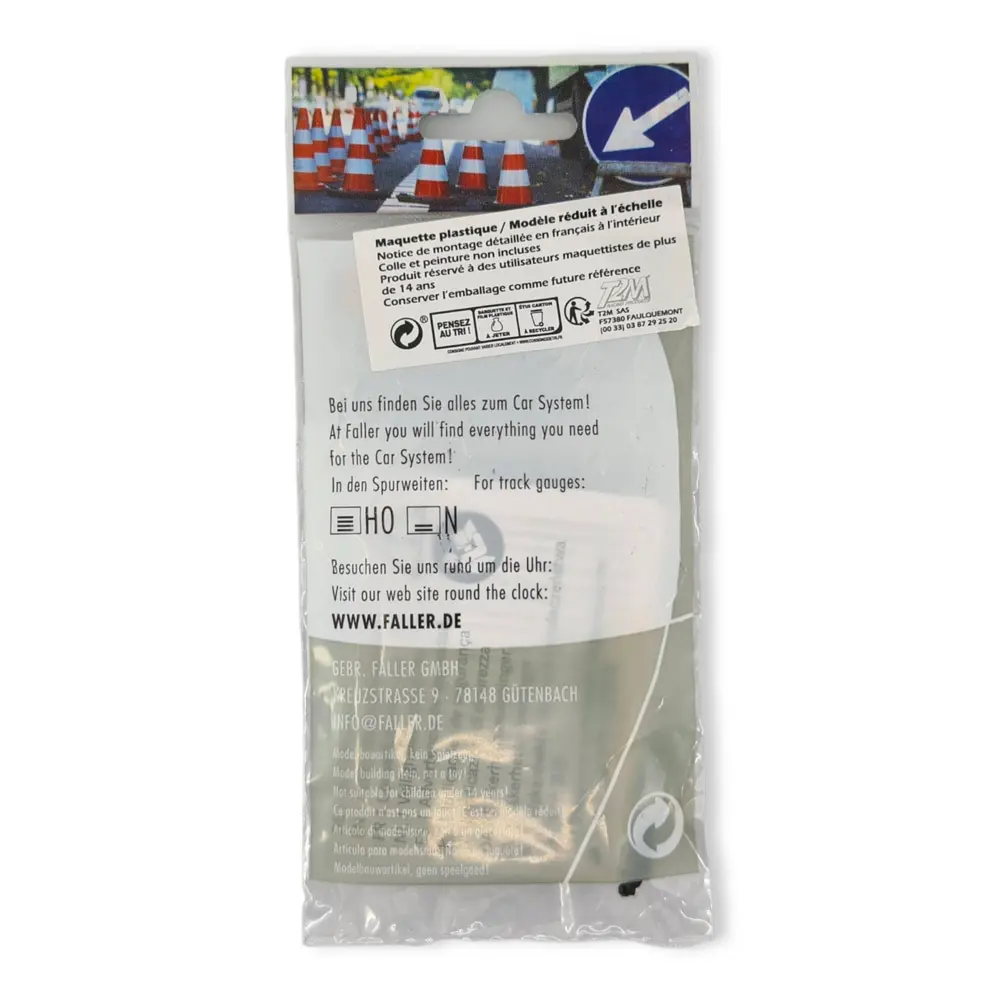 Essieu avant pour camion sans roues FALLER 163051 - HO 1/87 - 17 mm - 3