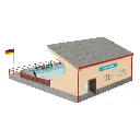 Patinoire artificielle avec figures animées - FALLER 134005 - HO 1/87 - 3