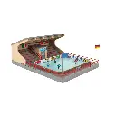 Patinoire artificielle avec figures animées - FALLER 134005 - HO 1/87 - 2