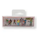 6 Figurines dans le lotissement Faller 151686 - HO 1/87 - 3