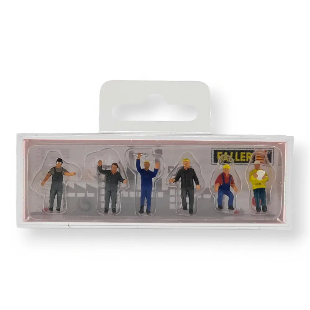 Figurines Mécaniciens industriels et ouvriers Faller 151674 - HO 1/87 - 3