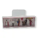 Pack de 5 Personnels de la fête foraine - Figurine - FALLER 151850 - Échelle HO 1/87ème - 3