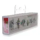 Lot de 7 Jardiniers - Figurine - FALLER 151678 - Échelle HO 1/87 - 2