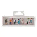 Lot de 6 personnages divers "Au centre-Ville" FALLER 151636 - HO 1/87 - 2