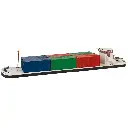 Cargo fluvial avec conteneurs - Faller 131013 - HO 1/87 - 3