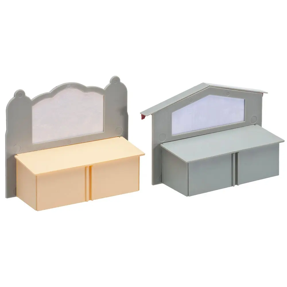 Stands de Foire - 96x32x77mm - 132 Pièces - Faller 140320 - EP. III - HO : 1/87  - 3